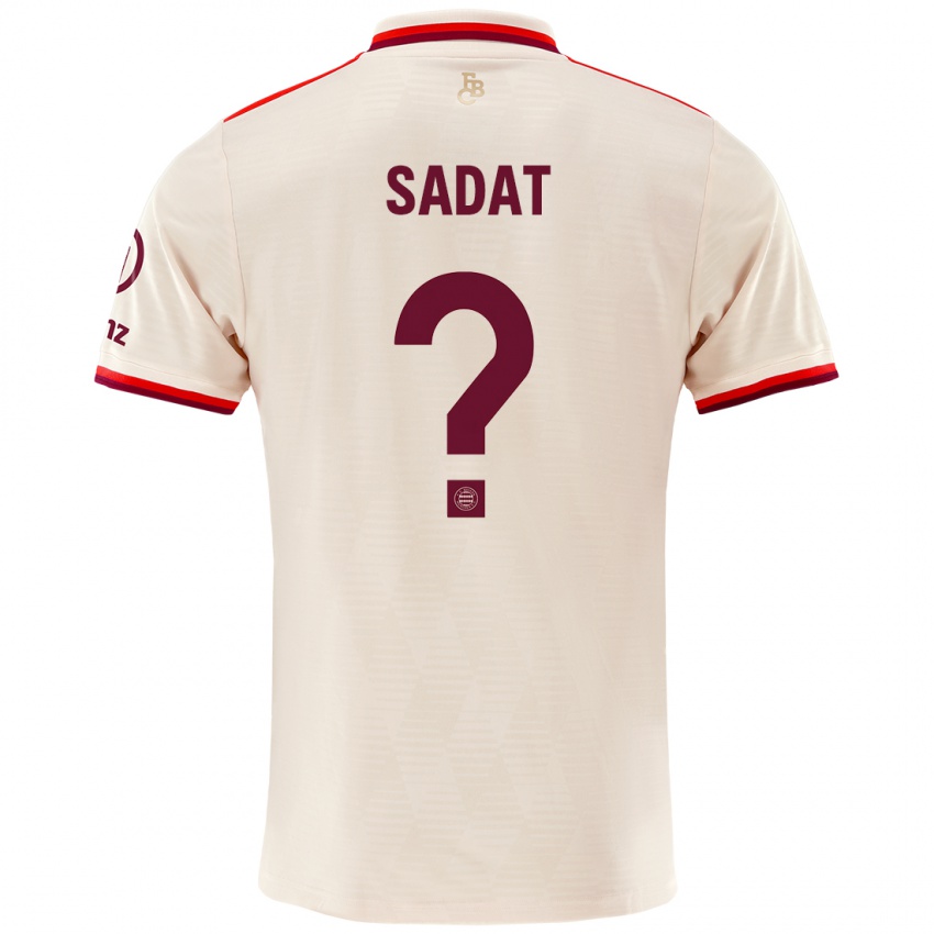 Bambino Maglia Mudaser Sadat #0 Lino Kit Gara Third 2024/25 Maglietta