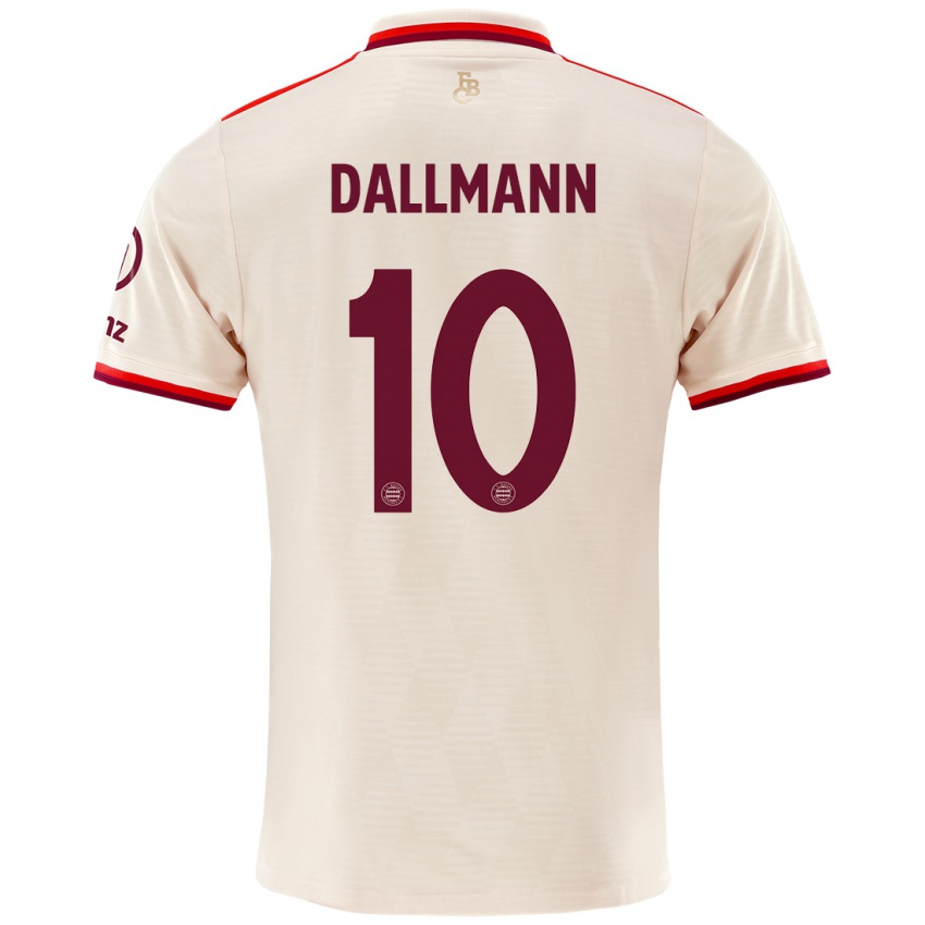 Bambino Maglia Linda Dallmann #10 Lino Kit Gara Third 2024/25 Maglietta