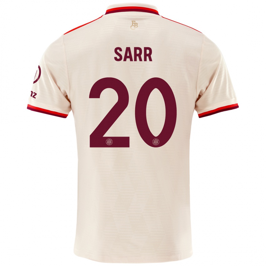 Bambino Maglia Bouna Sarr #20 Lino Kit Gara Third 2024/25 Maglietta