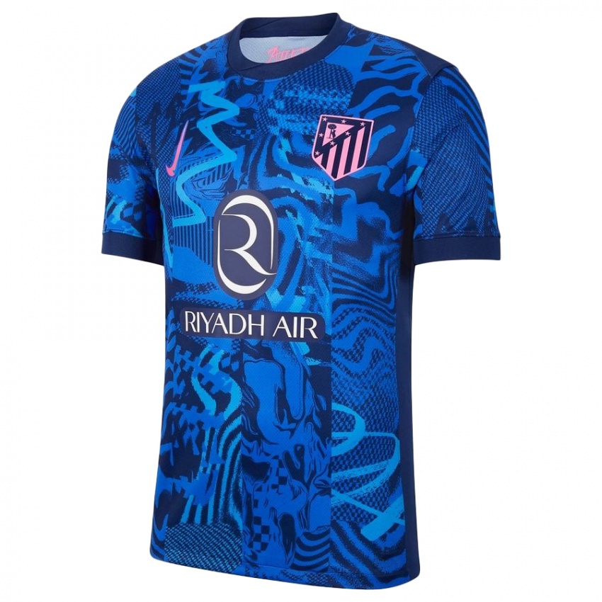 Bambino Maglia Álvaro Obarrio #0 Blu Reale Kit Gara Third 2024/25 Maglietta