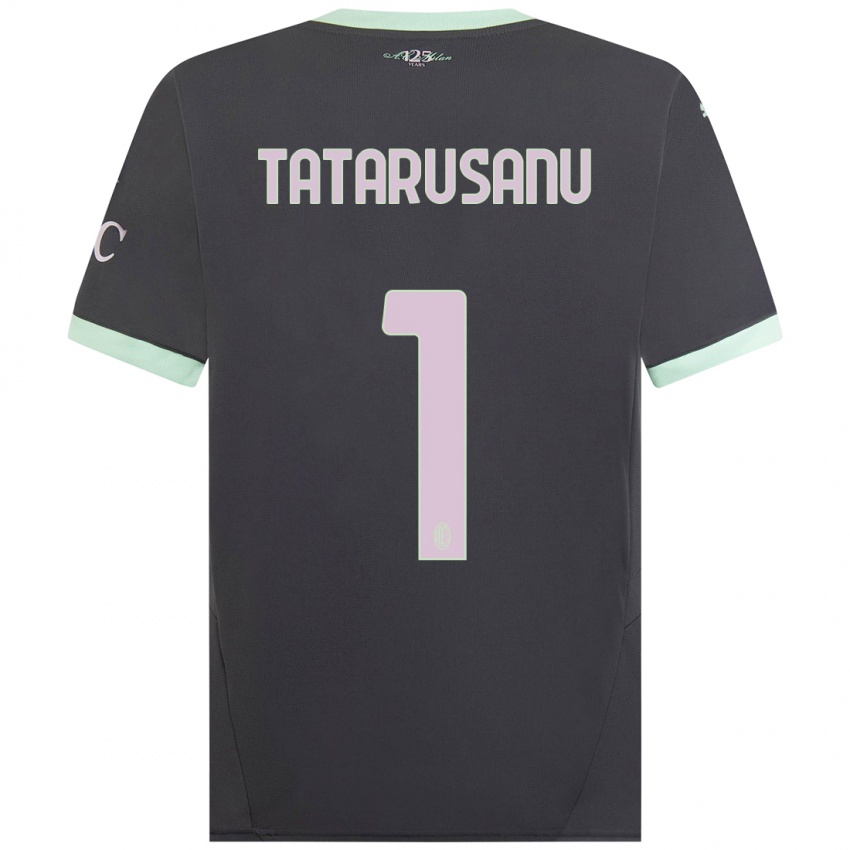 Bambino Maglia Ciprian Tatarusanu #1 Grigio Kit Gara Third 2024/25 Maglietta