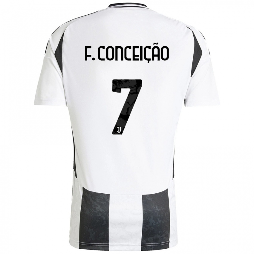 Uomo Maglia Francisco Conceicao #7 Blu Bianco Kit Gara Home 2024/25 Maglietta