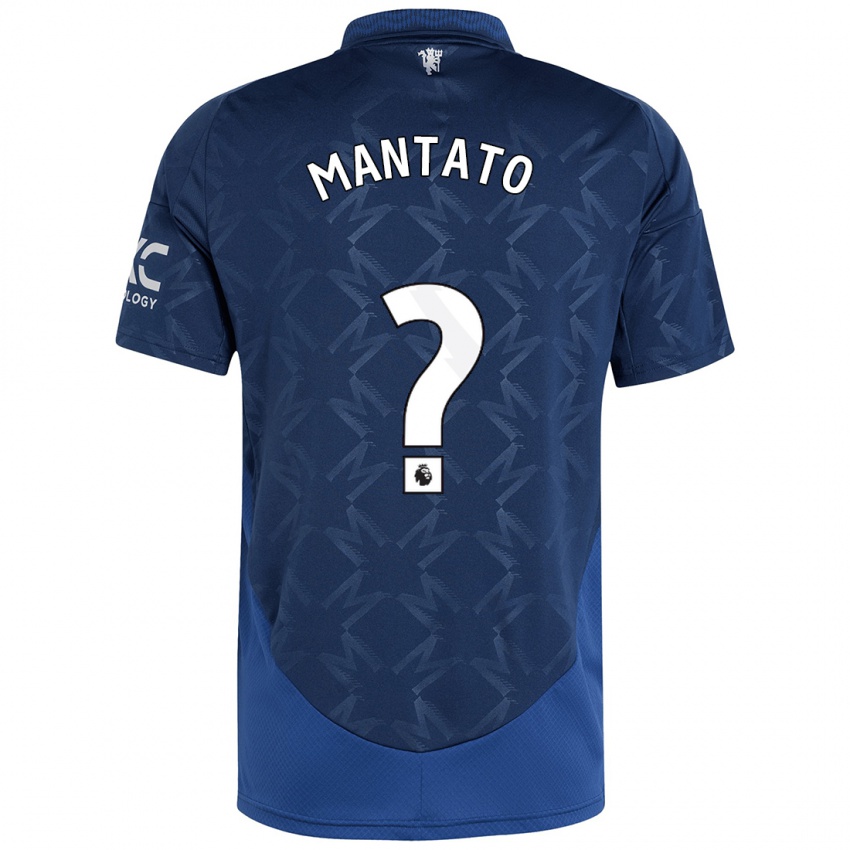 Uomo Maglia Bendito Mantato #0 Indaco Kit Gara Away 2024/25 Maglietta