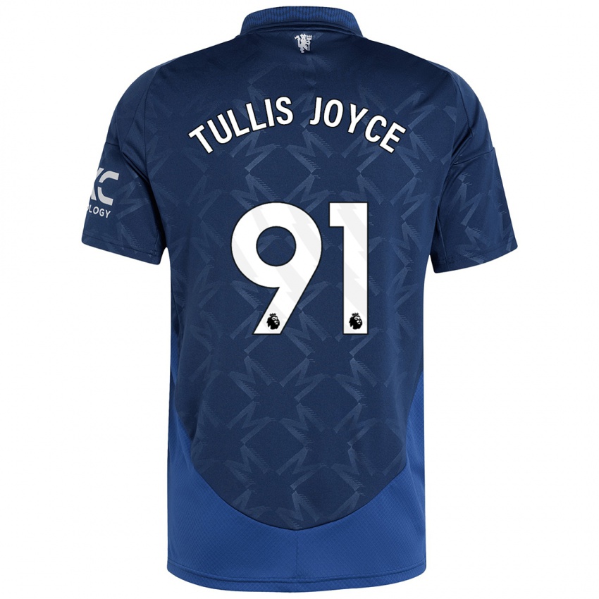 Uomo Maglia Phallon Tullis-Joyce #91 Indaco Kit Gara Away 2024/25 Maglietta