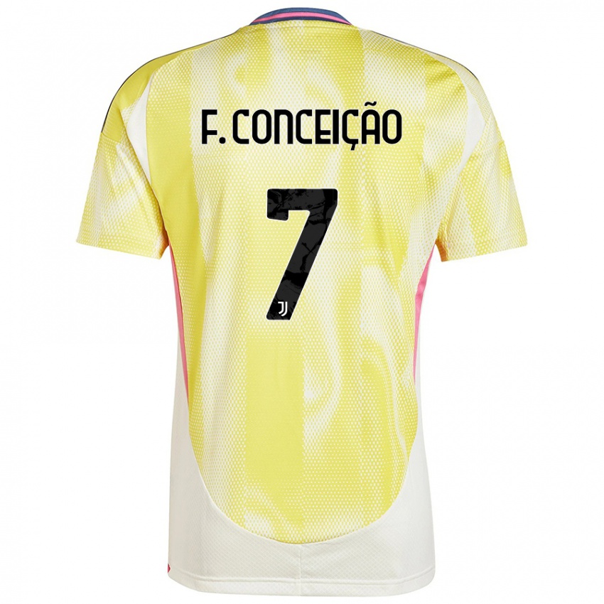 Uomo Maglia Francisco Conceicao #7 Arancione Kit Gara Away 2024/25 Maglietta