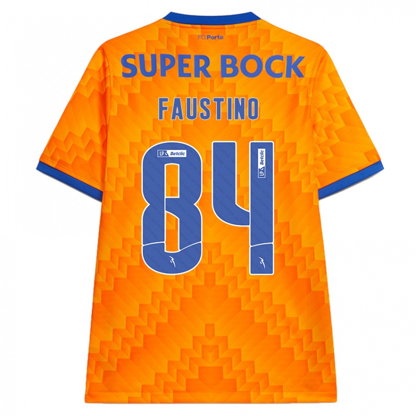 Uomo Maglia Levi Faustino #84 Arancione Kit Gara Away 2024/25 Maglietta