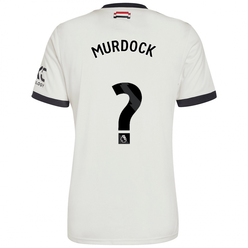 Uomo Maglia Will Murdock #0 Bianco Sporco Kit Gara Third 2024/25 Maglietta