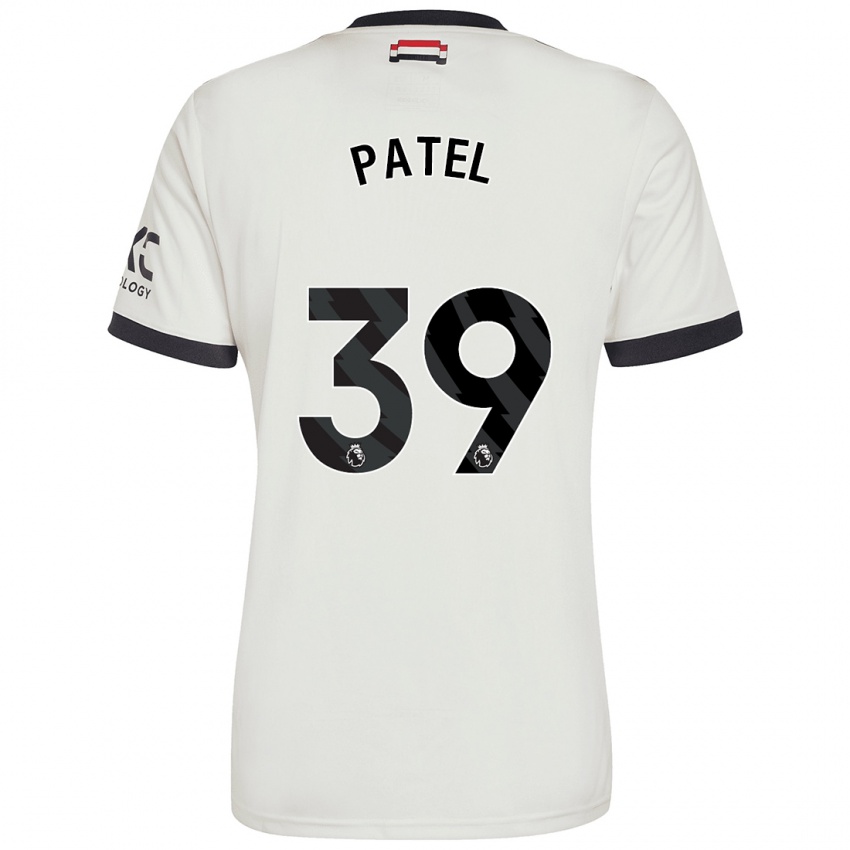 Uomo Maglia Safia Middleton-Patel #39 Bianco Sporco Kit Gara Third 2024/25 Maglietta