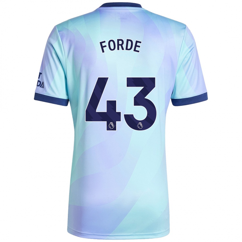 Uomo Maglia Romari Forde #43 Acquamarina Kit Gara Third 2024/25 Maglietta