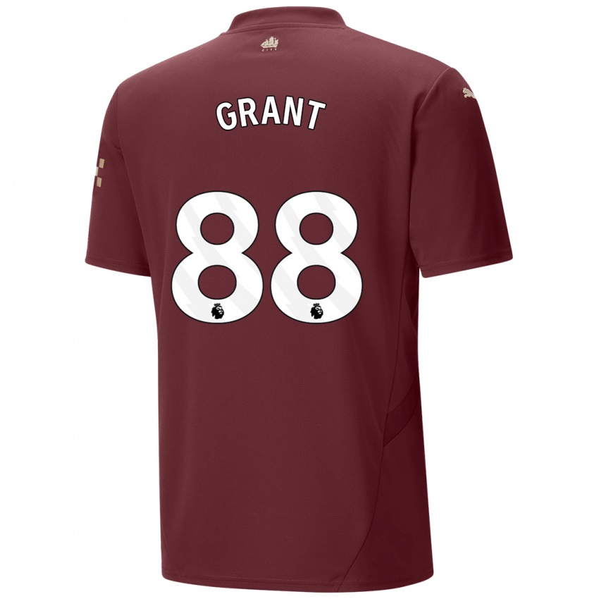 Uomo Maglia True Grant #88 Marrone Kit Gara Third 2024/25 Maglietta