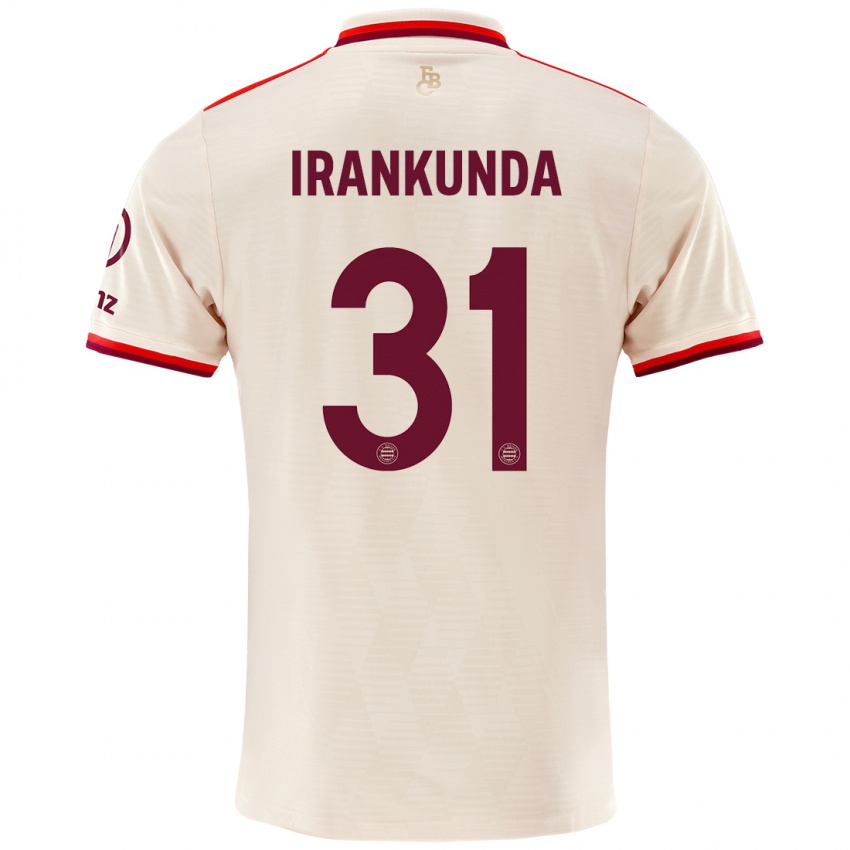 Uomo Maglia Nestory Irankunda #31 Lino Kit Gara Third 2024/25 Maglietta