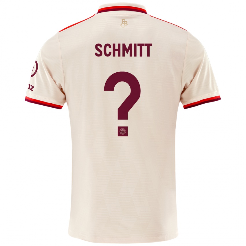 Uomo Maglia Max Schmitt #0 Lino Kit Gara Third 2024/25 Maglietta