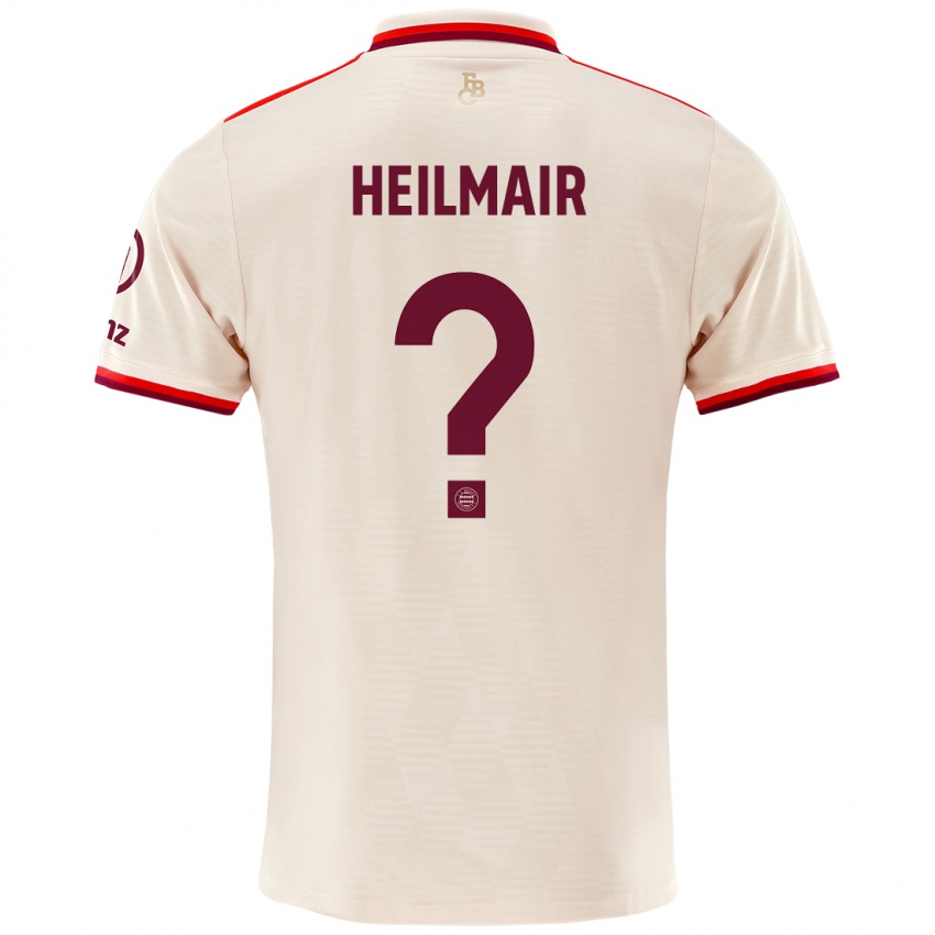 Uomo Maglia Hannes Heilmair #0 Lino Kit Gara Third 2024/25 Maglietta