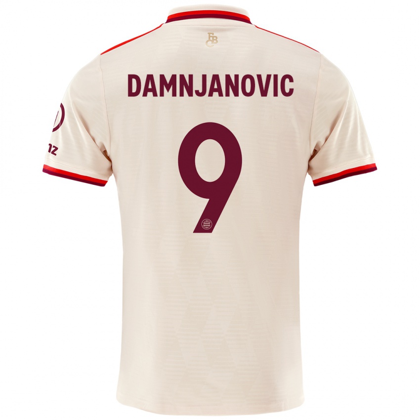 Uomo Maglia Jovana Damnjanovic #9 Lino Kit Gara Third 2024/25 Maglietta