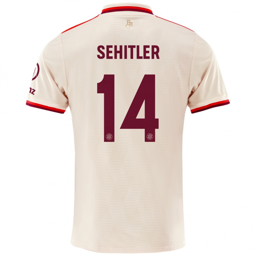 Uomo Maglia Alara Şehitler #14 Lino Kit Gara Third 2024/25 Maglietta