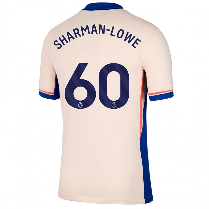 Donna Maglia Teddy Sharman-Lowe #60 Beige Chiaro Kit Gara Away 2024/25 Maglietta