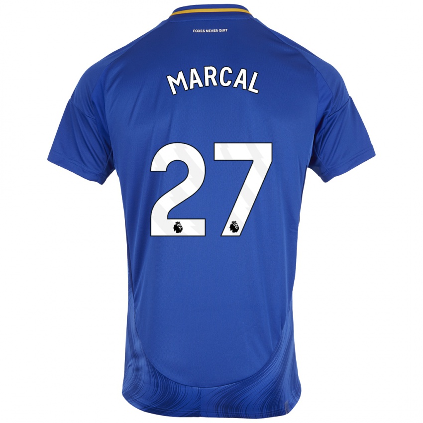 Bambino Maglia Wanya Marçal #27 Blu Bianco Kit Gara Home 2024/25 Maglietta