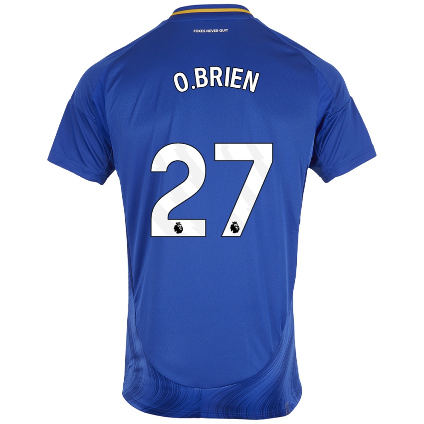 Bambino Maglia Shannon O.brien #27 Blu Bianco Kit Gara Home 2024/25 Maglietta