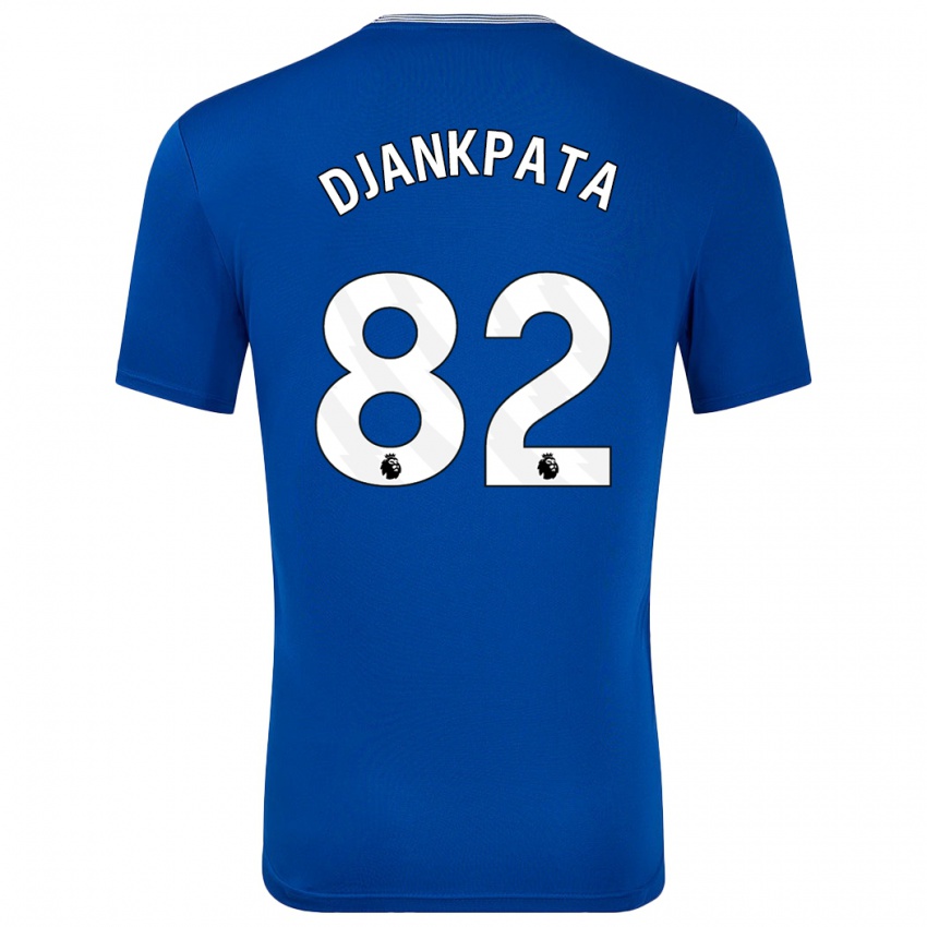 Bambino Maglia Halid Djankpata #82 Blu Con Kit Gara Home 2024/25 Maglietta