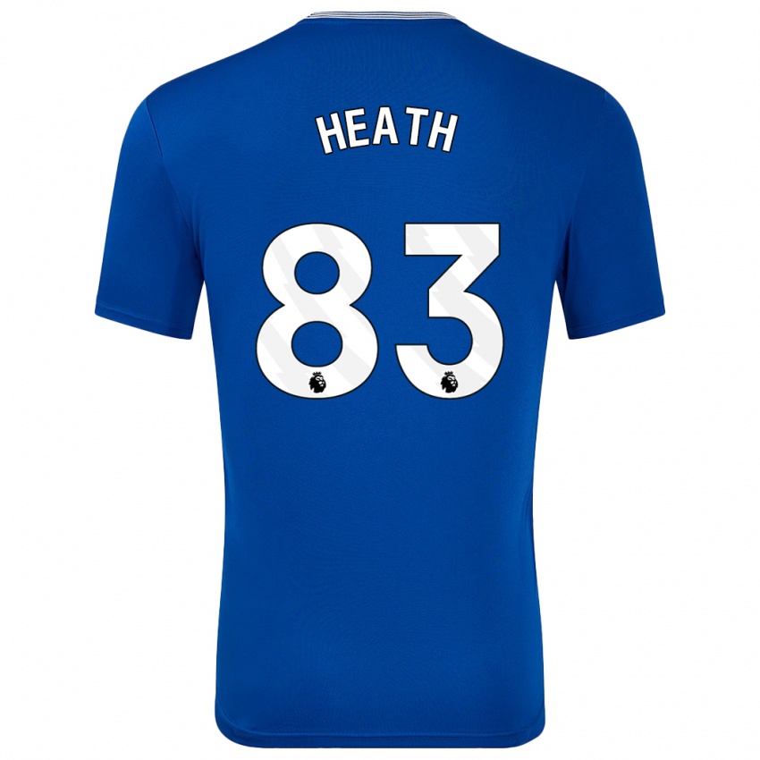 Bambino Maglia Isaac Heath #83 Blu Con Kit Gara Home 2024/25 Maglietta