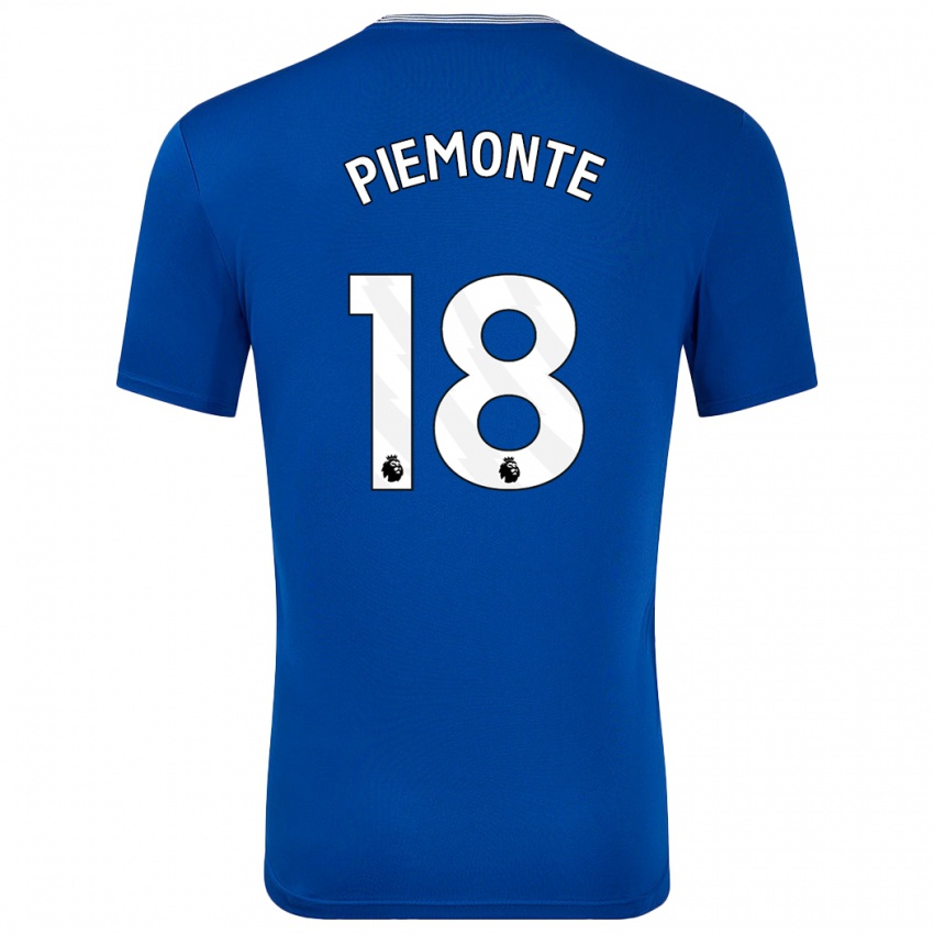 Bambino Maglia Martina Piemonte #18 Blu Con Kit Gara Home 2024/25 Maglietta