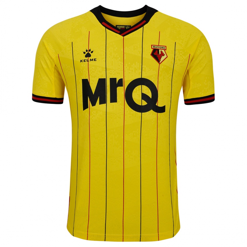 Bambino Maglia Safia Middleton-Patel #1 Giallo Nero Kit Gara Home 2024/25 Maglietta