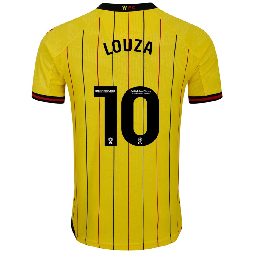 Bambino Maglia Imrân Louza #10 Giallo Nero Kit Gara Home 2024/25 Maglietta