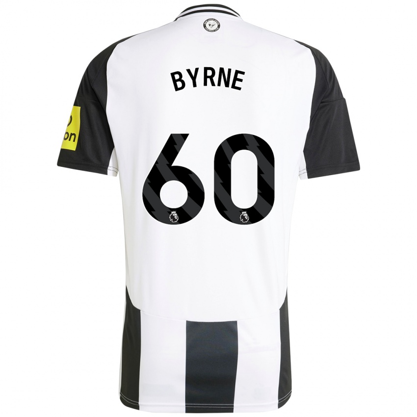 Bambino Maglia Reece Byrne #60 Bianco Nero Kit Gara Home 2024/25 Maglietta