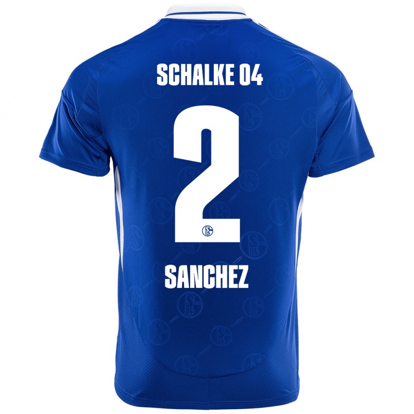 Bambino Maglia Felipe Sánchez #2 Blu Reale Kit Gara Home 2024/25 Maglietta