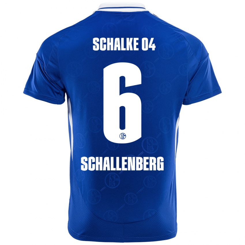 Bambino Maglia Ron Schallenberg #6 Blu Reale Kit Gara Home 2024/25 Maglietta