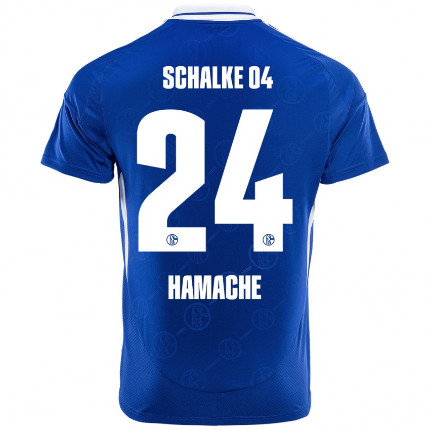 Bambino Maglia Ilyes Hamache #24 Blu Reale Kit Gara Home 2024/25 Maglietta