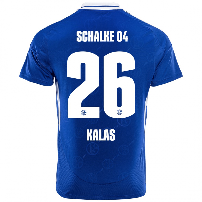 Bambino Maglia Tomas Kalas #26 Blu Reale Kit Gara Home 2024/25 Maglietta