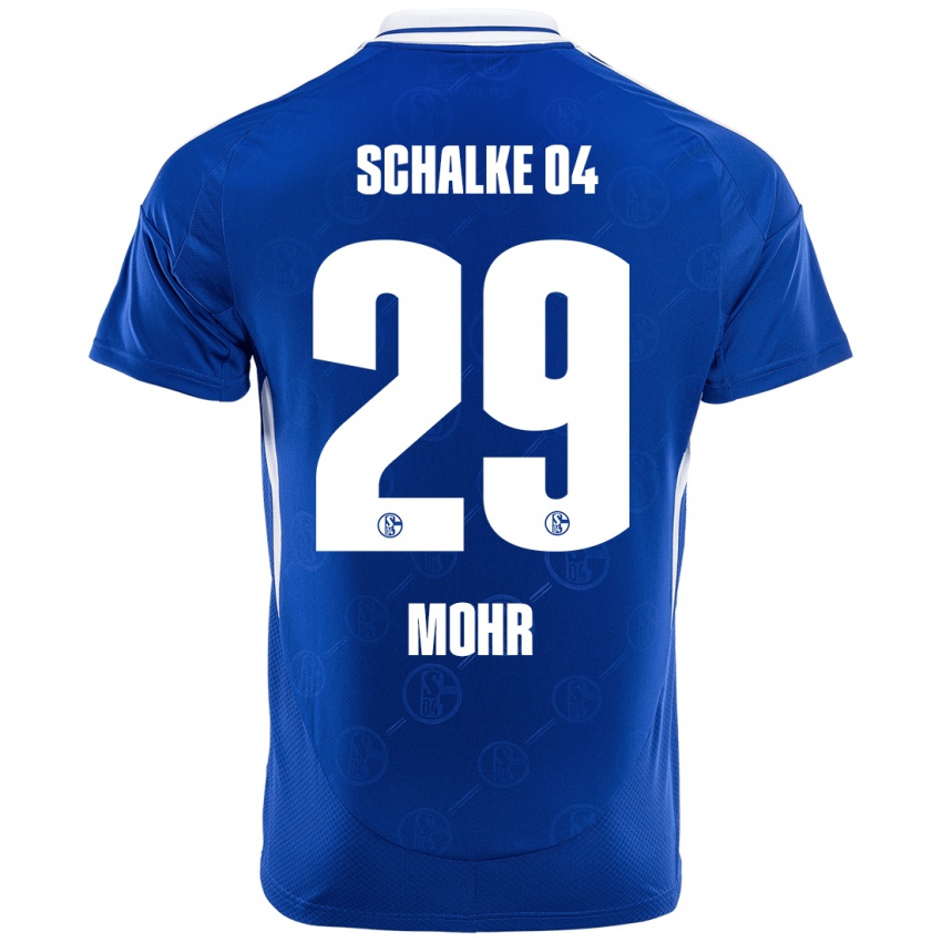 Bambino Maglia Tobias Mohr #29 Blu Reale Kit Gara Home 2024/25 Maglietta