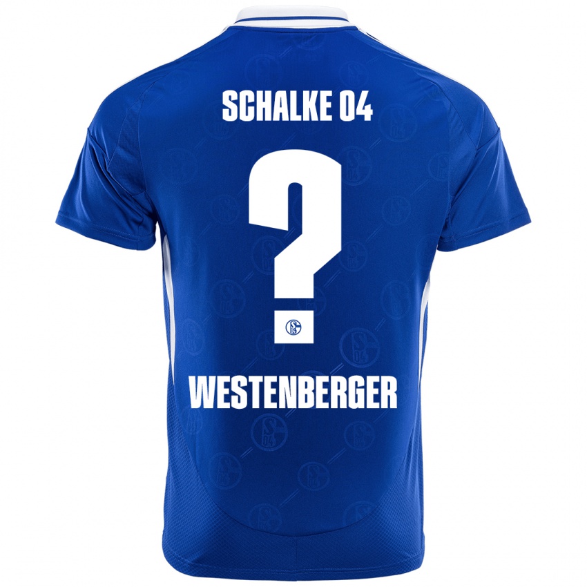 Bambino Maglia Noel Westenberger #0 Blu Reale Kit Gara Home 2024/25 Maglietta