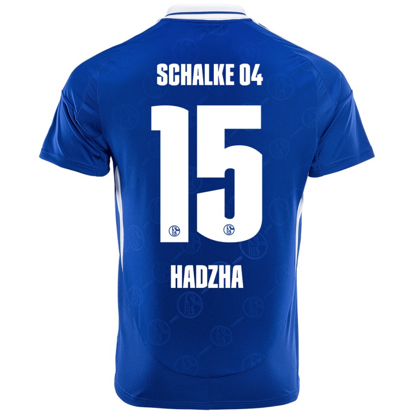 Bambino Maglia Nedzhib Hadzha #15 Blu Reale Kit Gara Home 2024/25 Maglietta