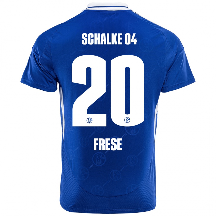 Bambino Maglia Niklas Frese #20 Blu Reale Kit Gara Home 2024/25 Maglietta