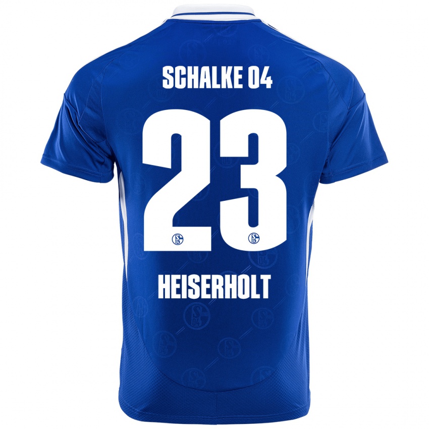 Bambino Maglia Finn Heiserholt #23 Blu Reale Kit Gara Home 2024/25 Maglietta