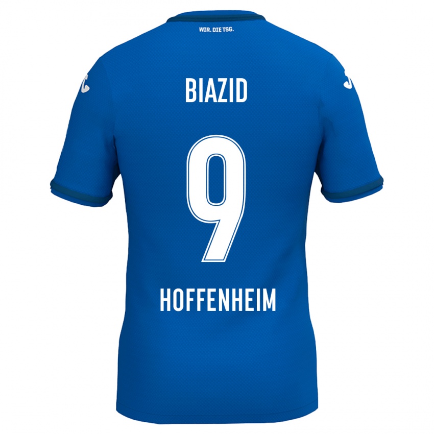 Bambino Maglia Zain Biazid #9 Blu Reale Kit Gara Home 2024/25 Maglietta