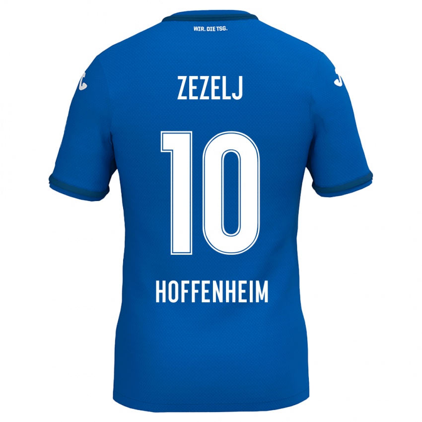 Bambino Maglia Neno Zezelj #10 Blu Reale Kit Gara Home 2024/25 Maglietta