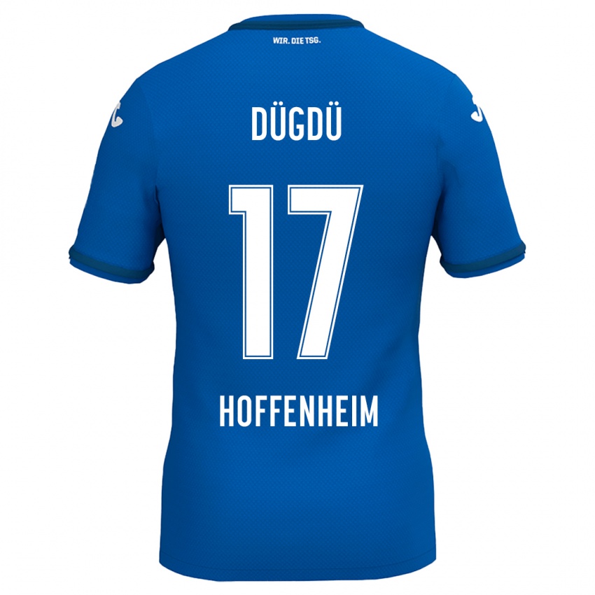 Bambino Maglia Tamay Dügdü #17 Blu Reale Kit Gara Home 2024/25 Maglietta