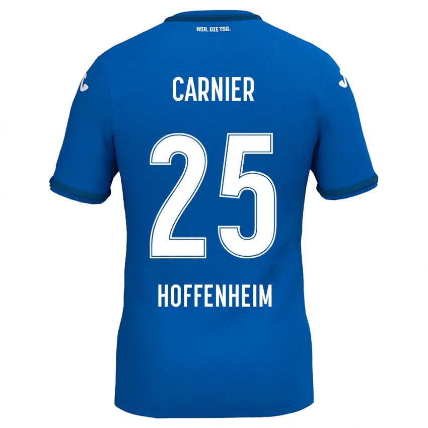 Bambino Maglia Alekseï Carnier #25 Blu Reale Kit Gara Home 2024/25 Maglietta