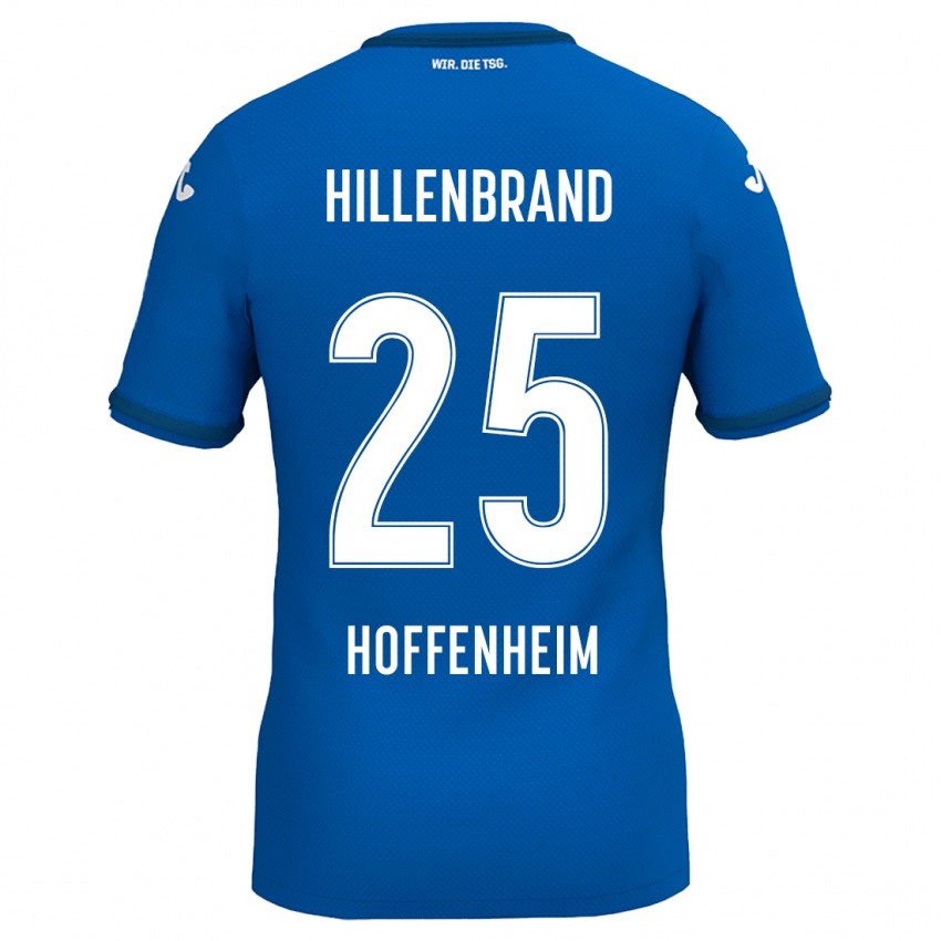 Bambino Maglia Jack Hillenbrand #25 Blu Reale Kit Gara Home 2024/25 Maglietta