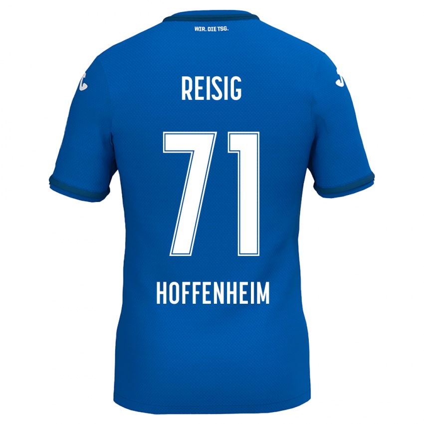 Bambino Maglia Ruben Reisig #71 Blu Reale Kit Gara Home 2024/25 Maglietta