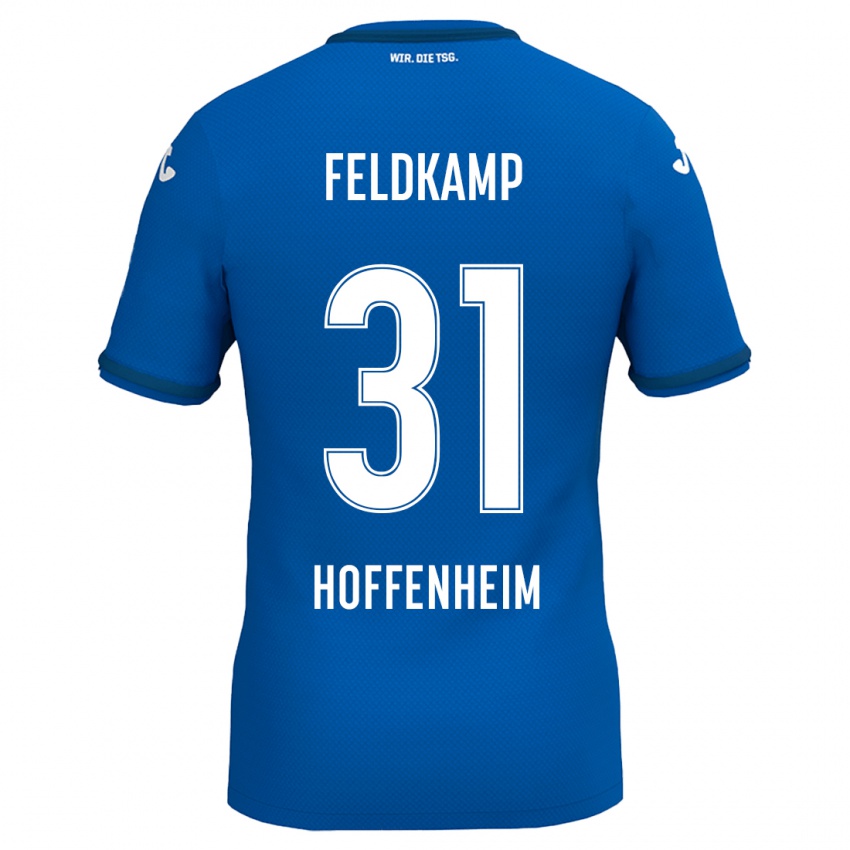 Bambino Maglia Jana Feldkamp #31 Blu Reale Kit Gara Home 2024/25 Maglietta