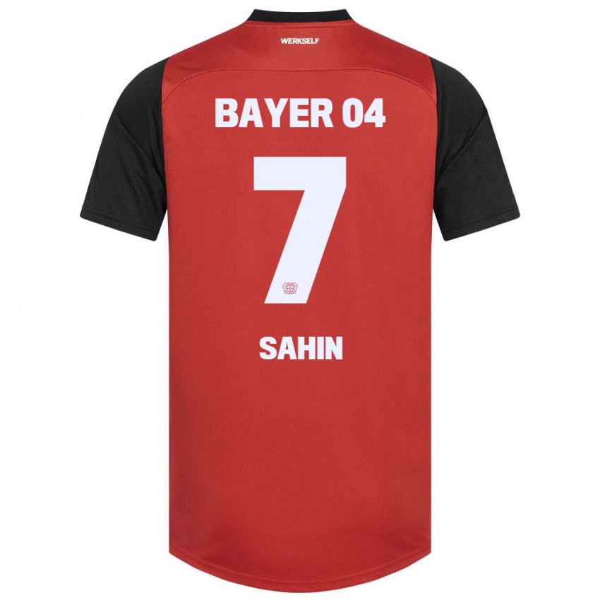 Bambino Maglia Batuhan Sahin #7 Rosso Nero Kit Gara Home 2024/25 Maglietta