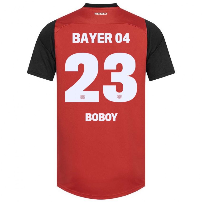 Bambino Maglia Delice Boboy #23 Rosso Nero Kit Gara Home 2024/25 Maglietta