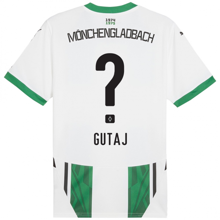 Bambino Maglia Lindsay Gutaj #0 Bianco Verde Kit Gara Home 2024/25 Maglietta