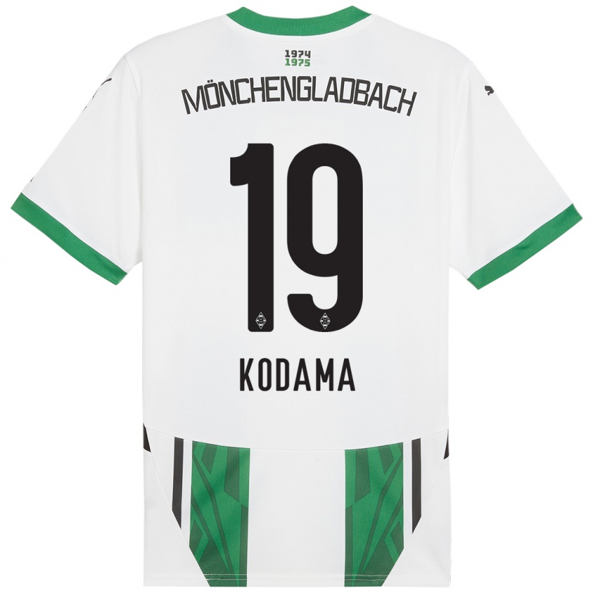 Bambino Maglia Keiko Kodama #19 Bianco Verde Kit Gara Home 2024/25 Maglietta