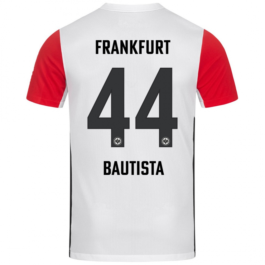 Bambino Maglia Davis Bautista #44 Bianco Rosso Kit Gara Home 2024/25 Maglietta