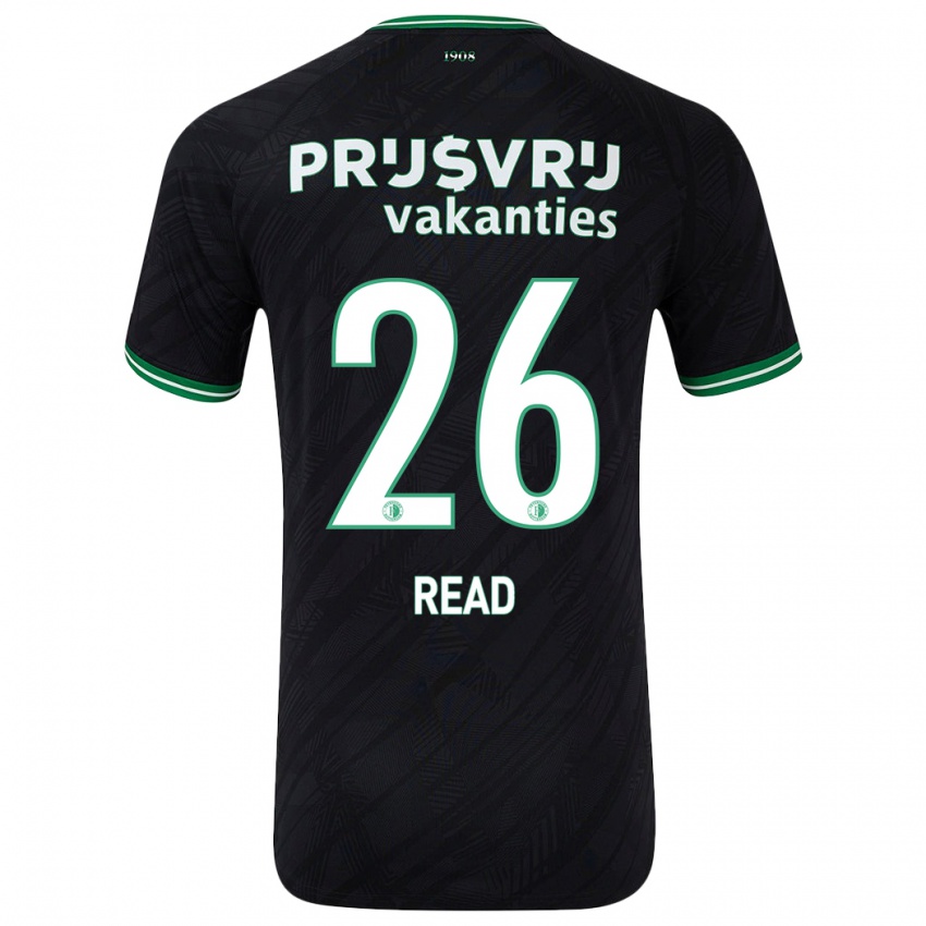 Bambino Maglia Givairo Read #26 Nero Verde Kit Gara Away 2024/25 Maglietta